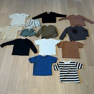 Long sleeve shirts, sweater, t shirts, shorts